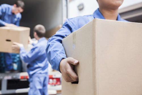 Commercial moving team planning an office relocation in Spain
