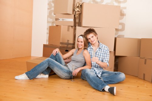 Man with van service helping with a local move in Spain
