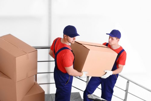 Man and van removals helping with a city apartment move in Spain