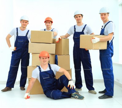 Keyboard navigation focus on a removals service page